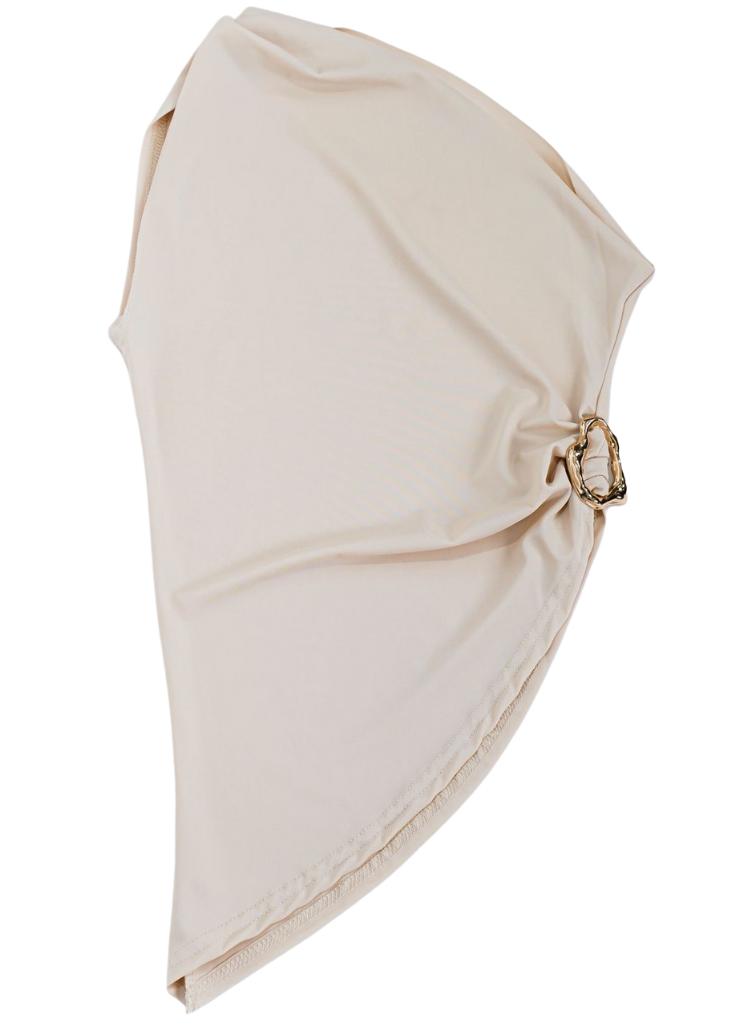 Mami Silk One-Shoulder Top