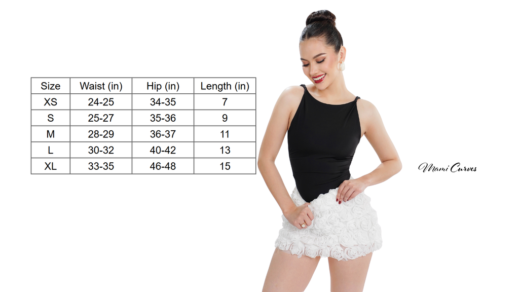 Rosette Textured Skort