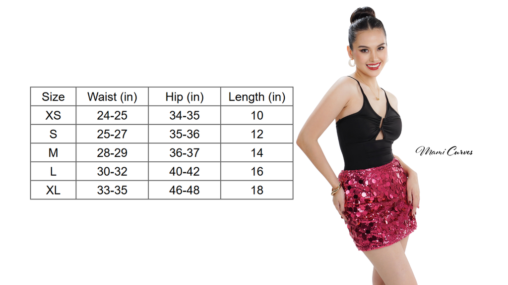Sequin Mini Skirt