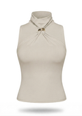 Aurelia Halter Ring Top