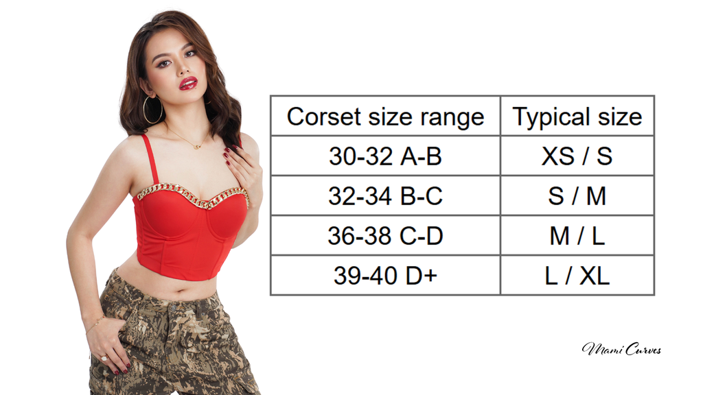 Gilded Glamour Chain Bustier Top