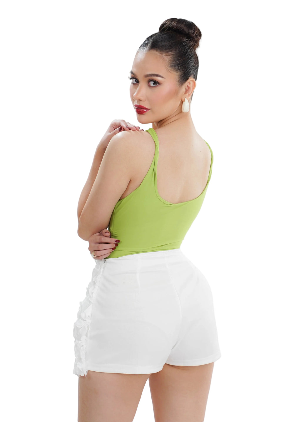 Scoop Neck Sleeveless Bodysuit