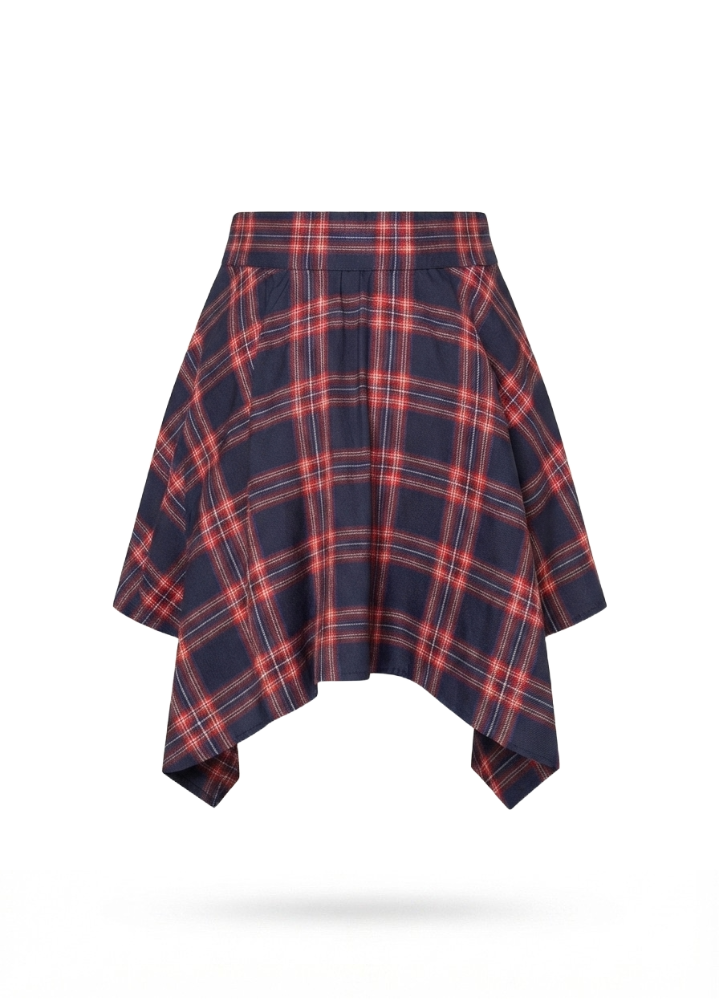 Plaid Streetwear Skirt
