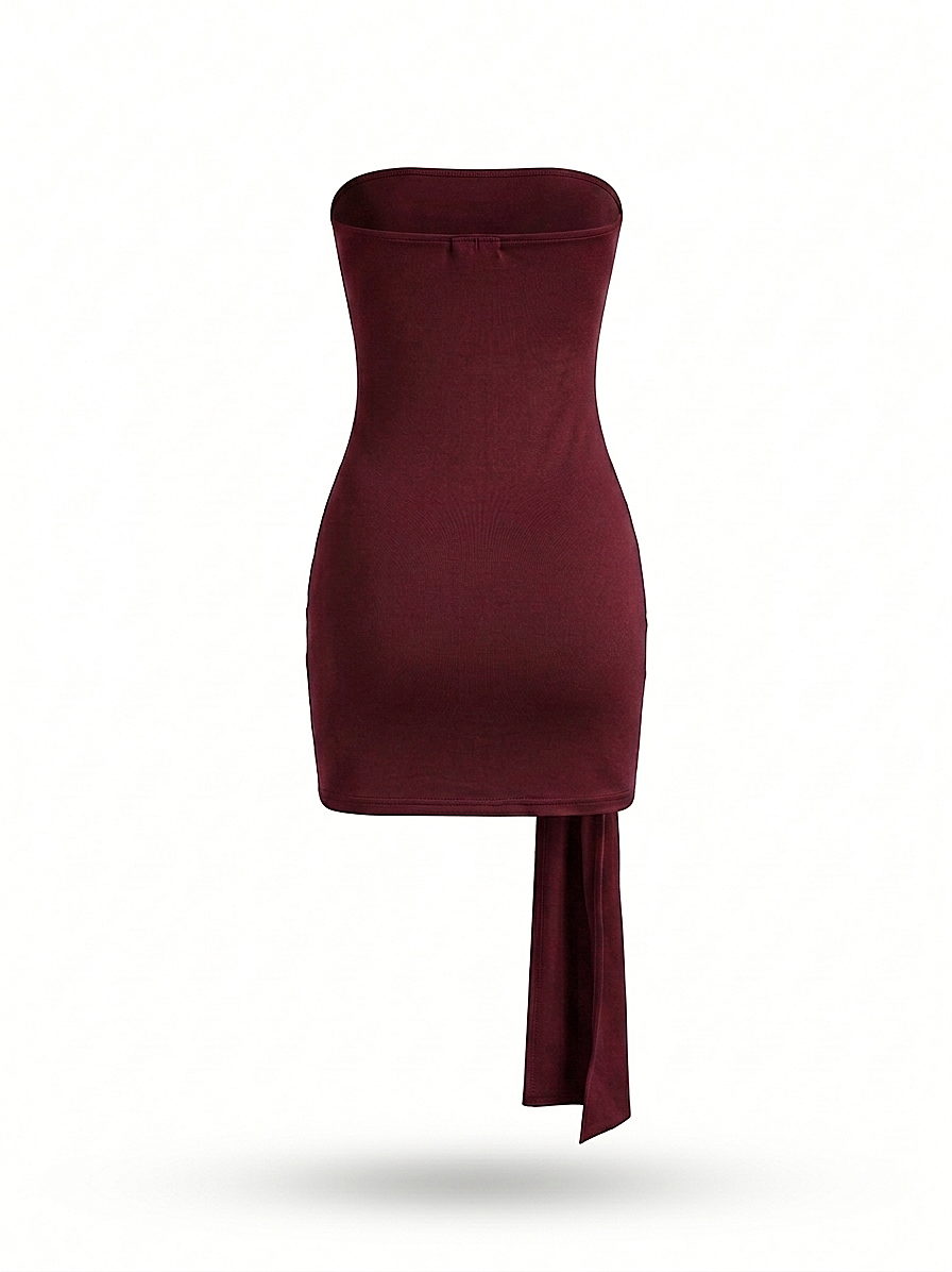 Elysian Drape Mini Dress
