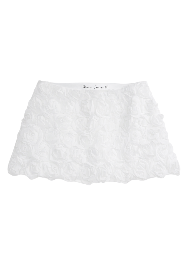 Rosette Textured Skort