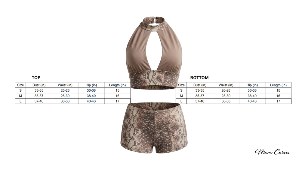 Venomous Halter Set