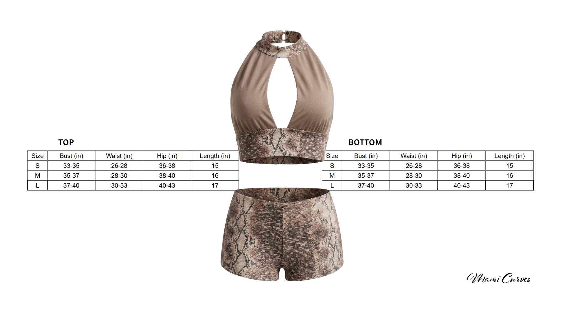 Venomous Halter Set
