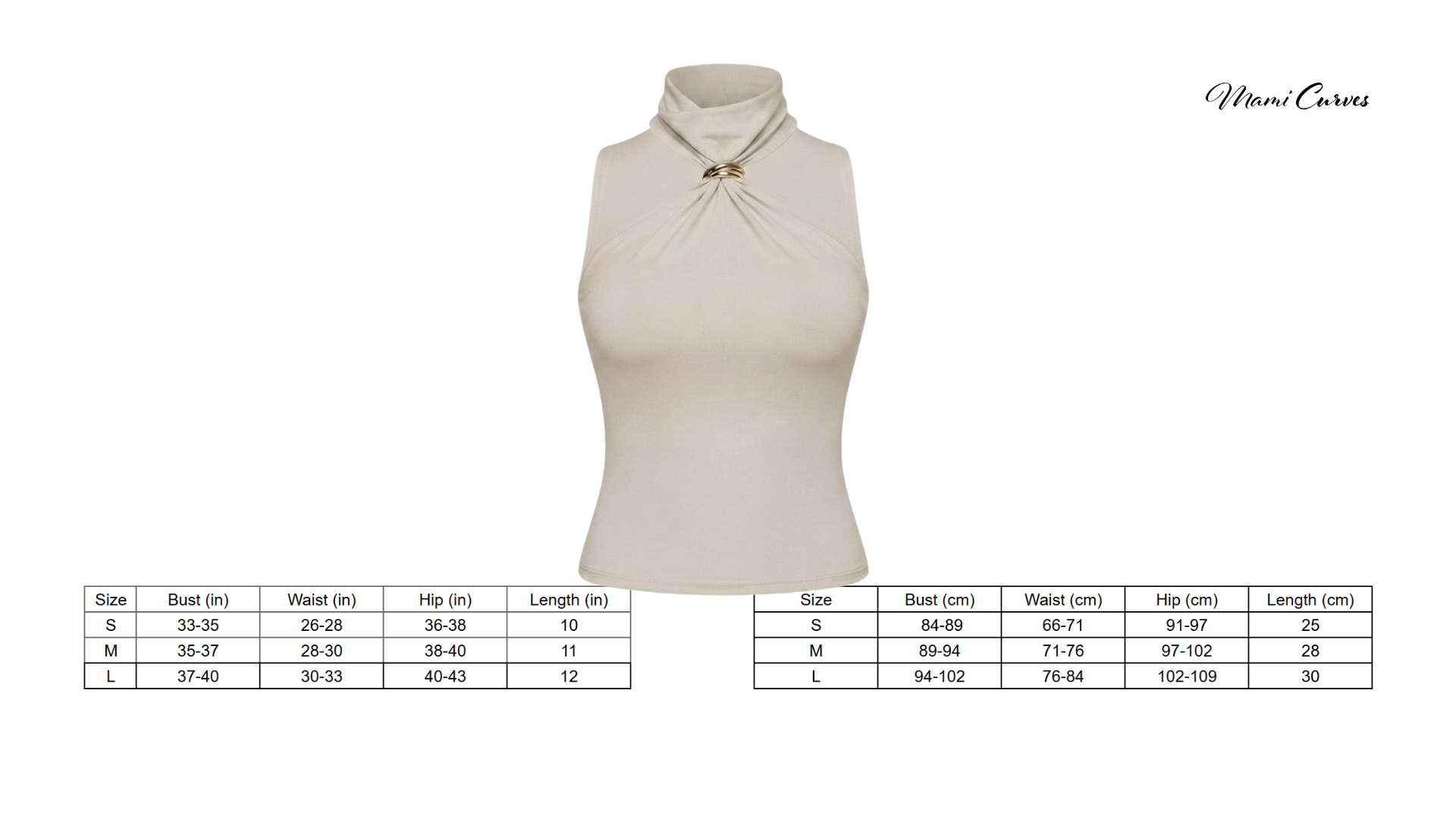 Aurelia Halter Ring Top