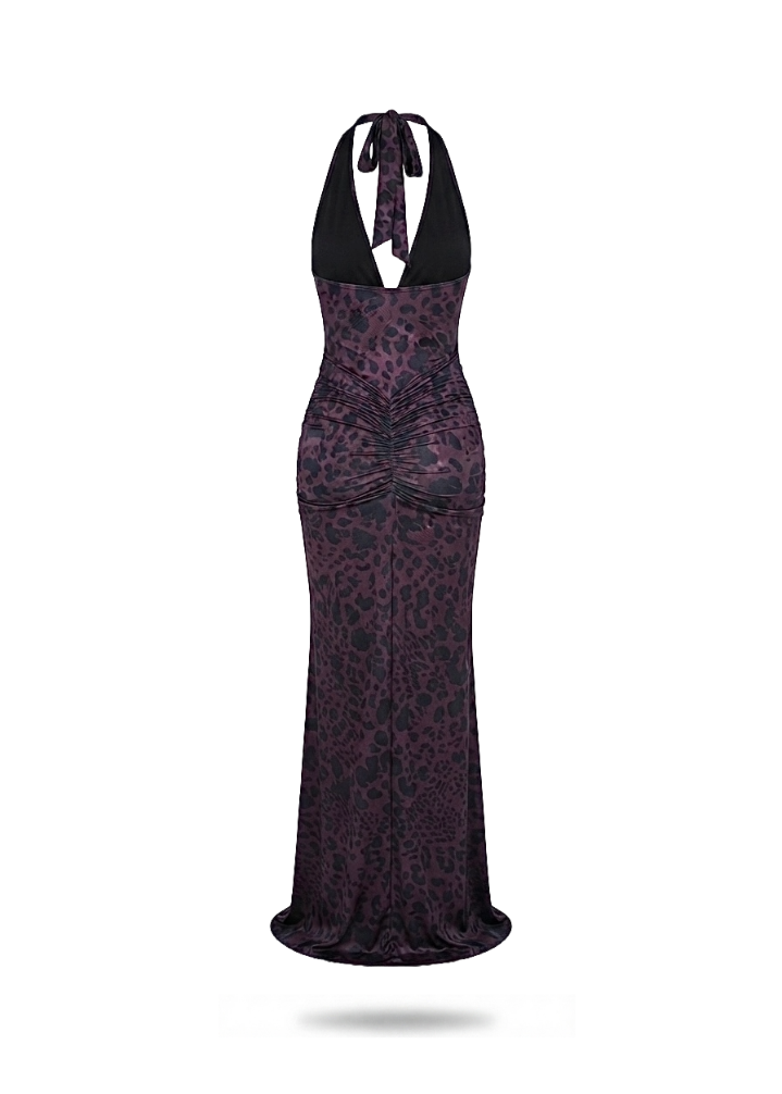 Soft Affair Halter Maxi Dress