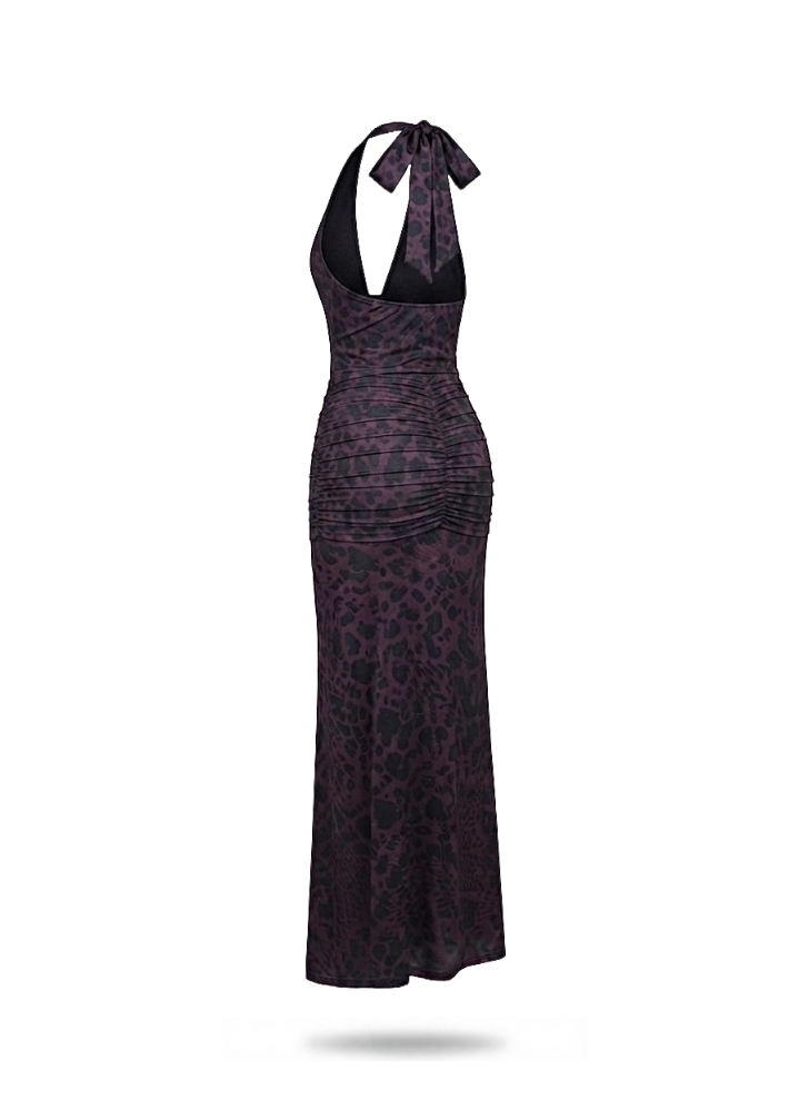 Soft Affair Halter Maxi Dress